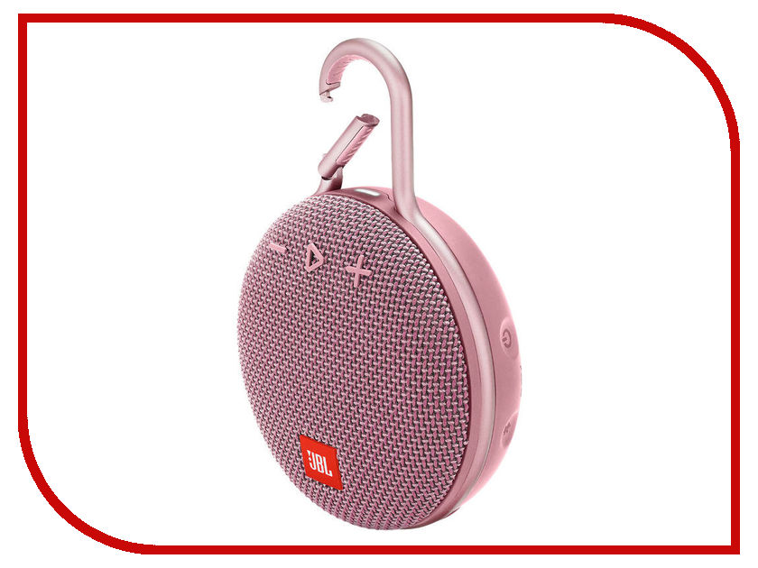 

Колонка JBL Clip 3 Pink, Clip 3