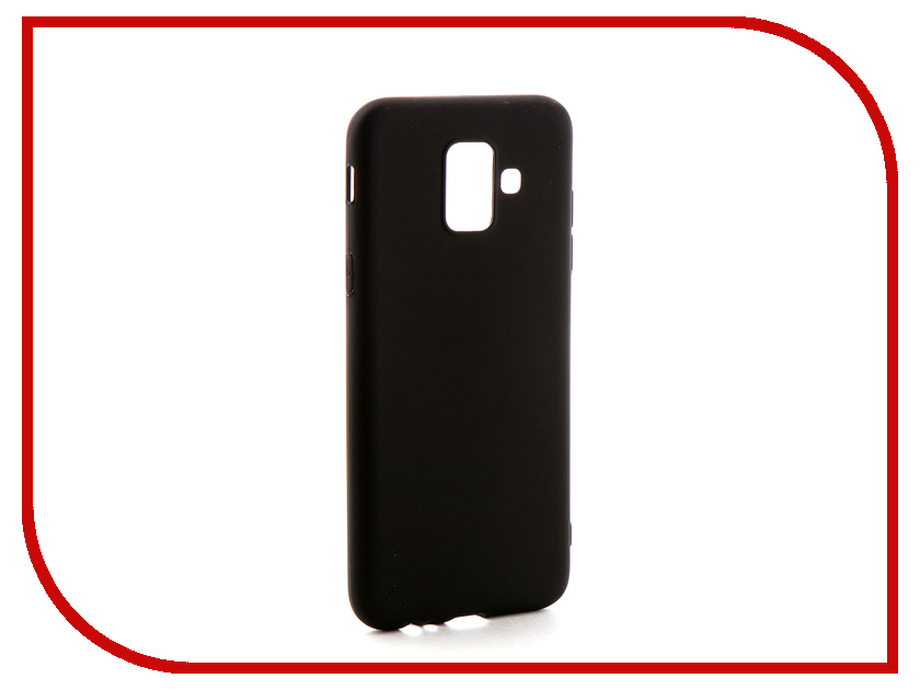 

Аксессуар Чехол-накладка Gecko для Samsung Galaxy A6 2018 Silicone Black S-GESKA-SAM-A6-2018-BL, Samsung Galaxy A6 2018