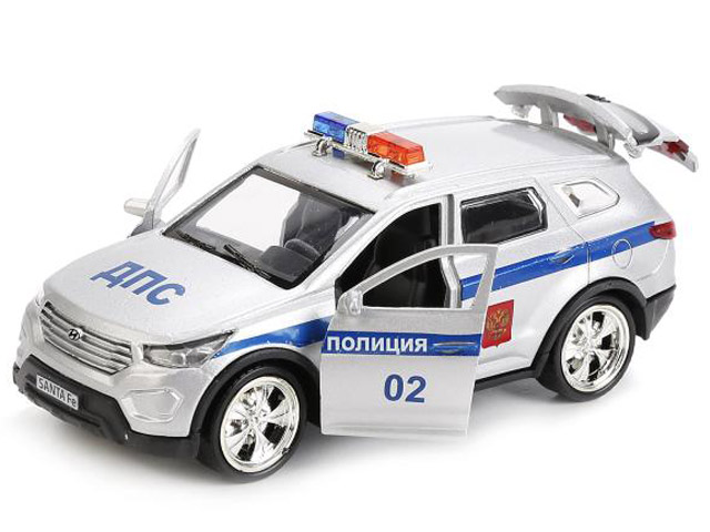 

Игрушка Технопарк Hyundai Santafe Полиция SANTAFE-POLICE, SANTAFE-POLICE