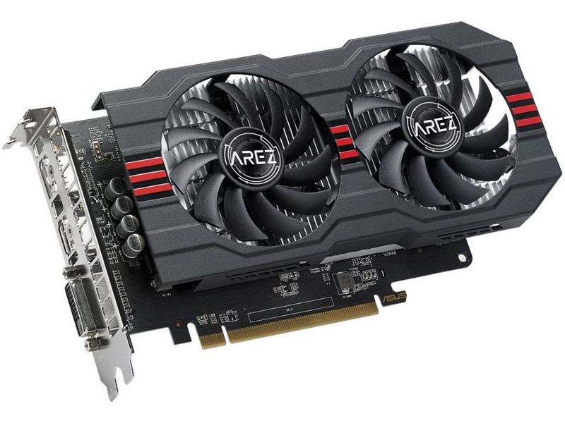 фото Видеокарта ASUS Radeon RX 560 1187Mhz PCI-E 2048Mb 6000Mhz 128 bit DVI HDMI DP HDCP AREZ-RX560-O2G-EVO