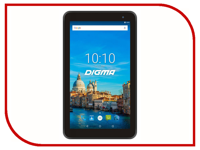 

Планшет Digma Optima 7017N 3G Black (MediaTek MT8321 1.3GHz/2048Mb/16Gb/3G/Wi-Fi/Bluetooth/GPS/Cam/7.0/1024x600/Android), Optima 7017N 3G