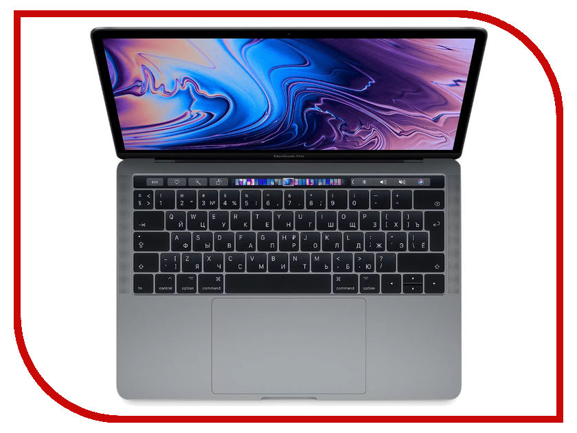 фото Ноутбук APPLE MacBook Pro 13 MR9Q2RU/A Space Grey (Intel Core i5 2.3 GHz/8192Mb/256Gb SSD/Intel HD Graphics 655/Wi-Fi/Cam/13/Mac OS)