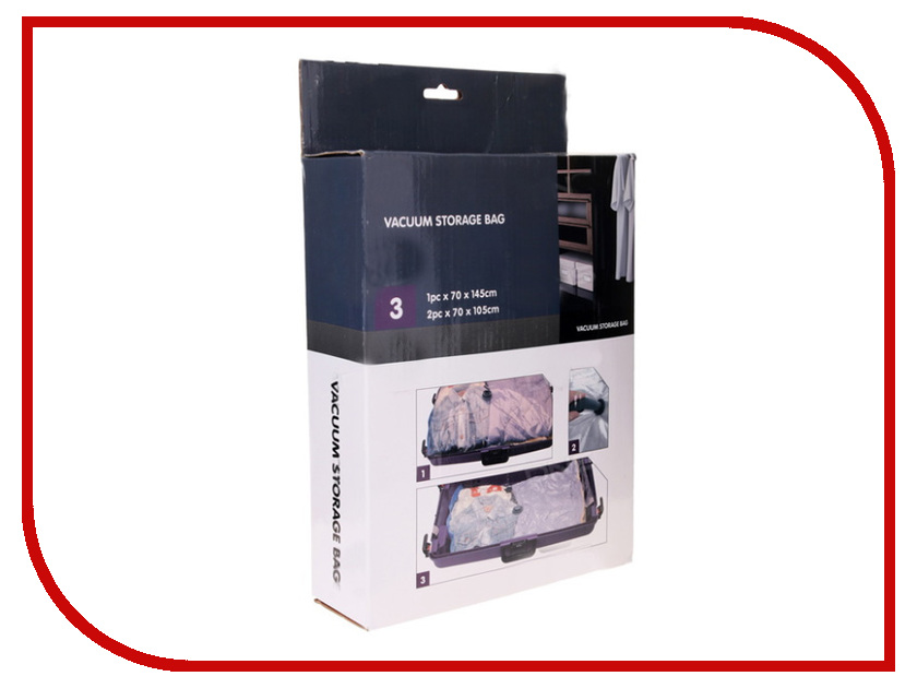 

Аксессуар Вакуумные пакеты с вешалкой Bradex 3шт TD 0358, TD 0358
