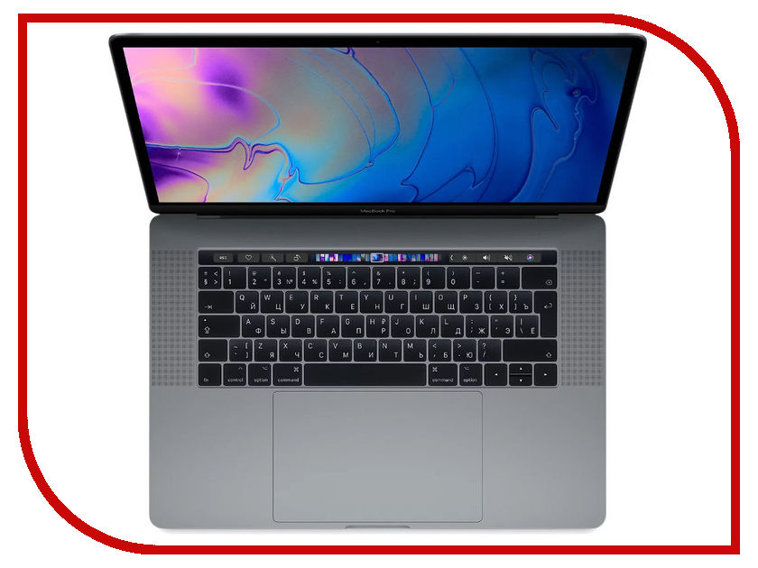 фото Ноутбук APPLE MacBook Pro 15 MR932RU/A Space Grey (Intel Core i7 2.2 GHz/16384Mb/256Gb SSD/AMD Radeon Pro 555X 4096Mb/Wi-Fi/Cam/15/Mac OS)