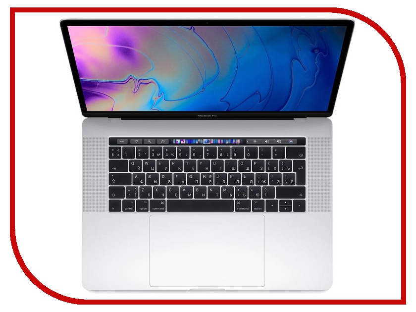 фото Ноутбук APPLE MacBook Pro 15 MR962RU/A Silver (Intel Core i7 2.2 GHz/16384Mb/256Gb SSD/AMD Radeon Pro 555X 4096Mb/Wi-Fi/Cam/15/Mac OS)