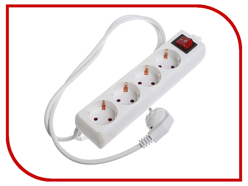 

Удлинитель Luazon 4 Sockets 1.8m 279128, 2791284