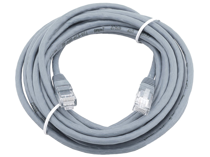Сетевой кабель AOpen UTP cat.5e ANP511 20m Grey ANP511_20M кабель aopen patch cat5e utp 20m anp511 20m g