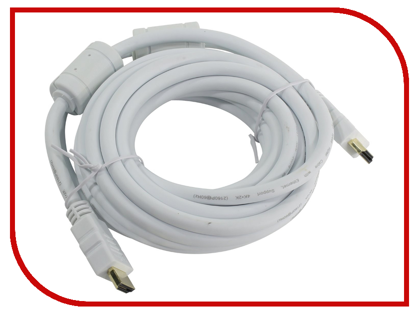 фото Аксессуар AOpen HDMI 19M ver 2.0 5m White ACG711DW-5M