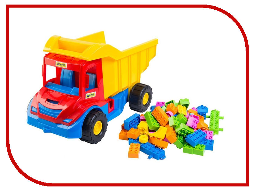 

Игрушка Тигрес Multi Truck Грузовик с конструктором 39221, Грузовик