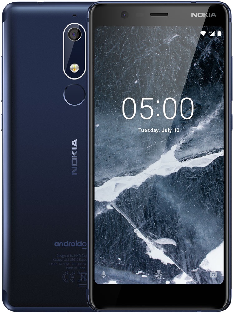 

Сотовый телефон Nokia 5.1 16GB Dual Sim Blue, 5.1 Dual Sim