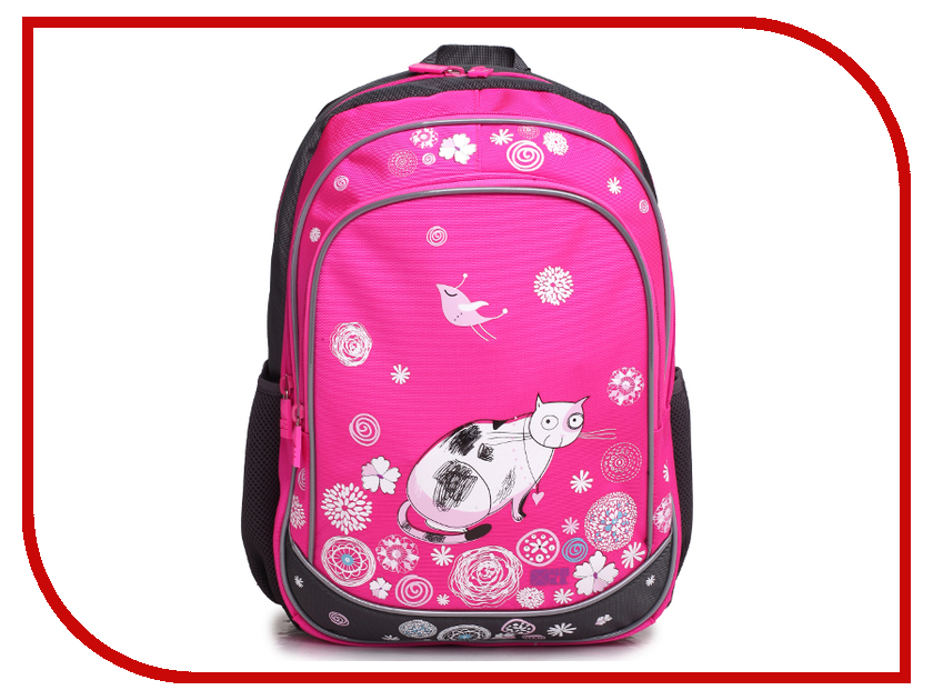 

Рюкзак 4ALL Кошка и птичка RU 71-02 Grey-Pink, RU 71-02