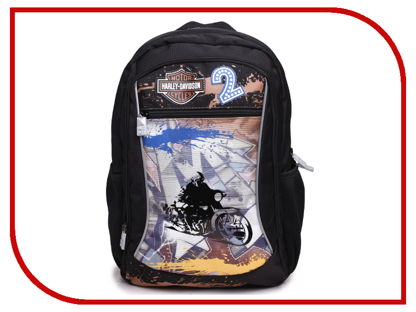 

Рюкзак 4ALL Харлей RU 72-03 Black, RU 72-03