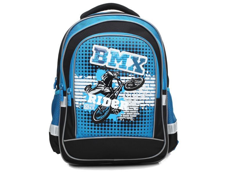 

Рюкзак 4ALL BMX-moto RU 73-03 Black-Blue, RU 73-03