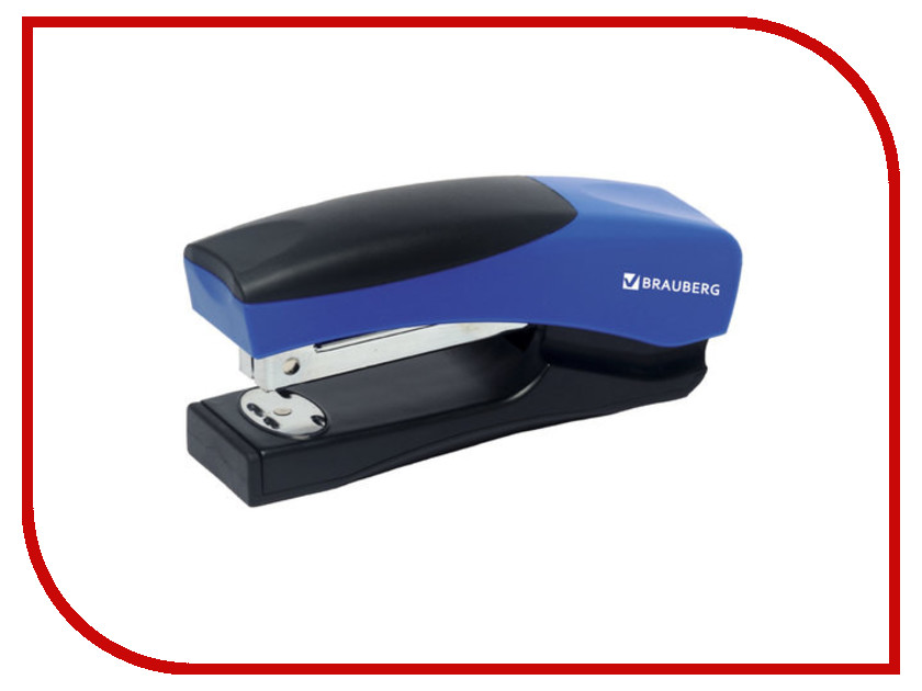 

Степлер Brauberg Getze №24/6 до 20л Black-Blue 226866, Getze №24/6