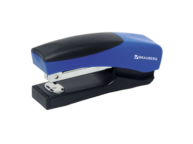 

Степлер Brauberg Getze №24/6 до 20л Black-Blue 226866, Getze №24/6