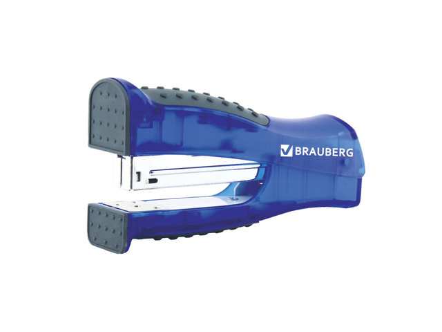 

Степлер Brauberg Daten №24/6 до 20л Black-Blue 226864, Daten №24/6