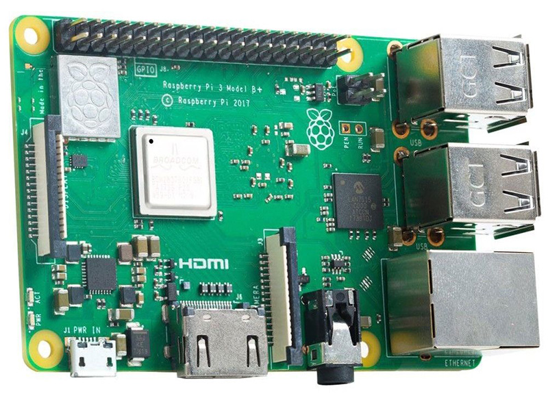 фото Мини пк raspberry pi 3 model b+