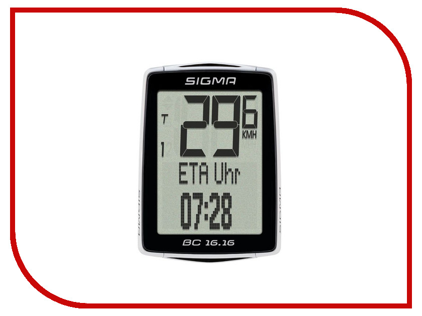 

Велокомпьютер Sigma Sport BC 16.16 Topline SIG_01616, BC 16.16