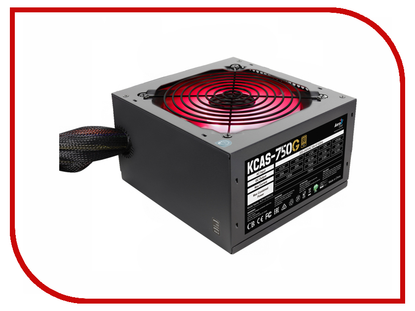 фото Блок питания AeroCool KCAS-750G 80+ Gold 750W