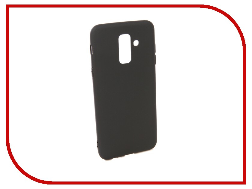 

Аксессуар Чехол для Samsung Galaxy A6 Plus Pero Soft Touch Black PRSTC-A6PB, Samsung Galaxy A6 Plus