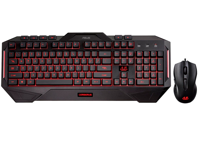 

Набор ASUS Cerberus Keyboard and Mouse Combo Black 90YH0141-B2RA00, 90YH0141-B2RA00