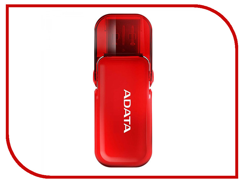 

USB Flash Drive ADATA UV240 16GB Red, AUV240-16G-RRD