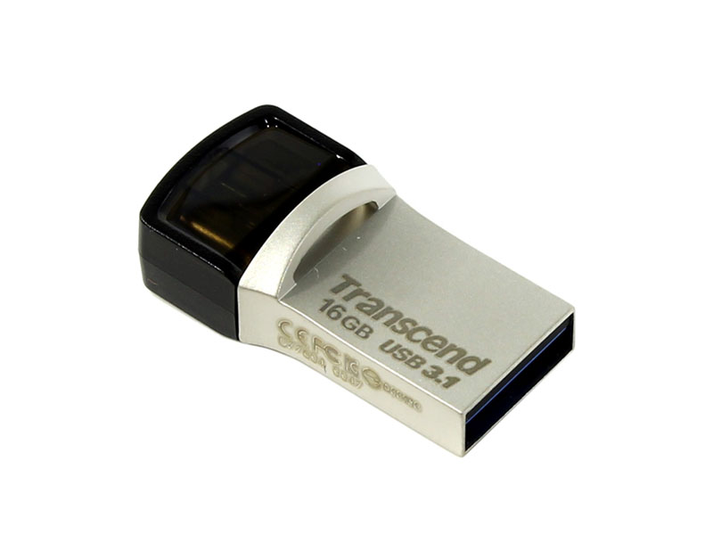 фото USB Flash Drive 16Gb - Transcend JetFlash 890S USB 3.1 Silver TS16GJF890S