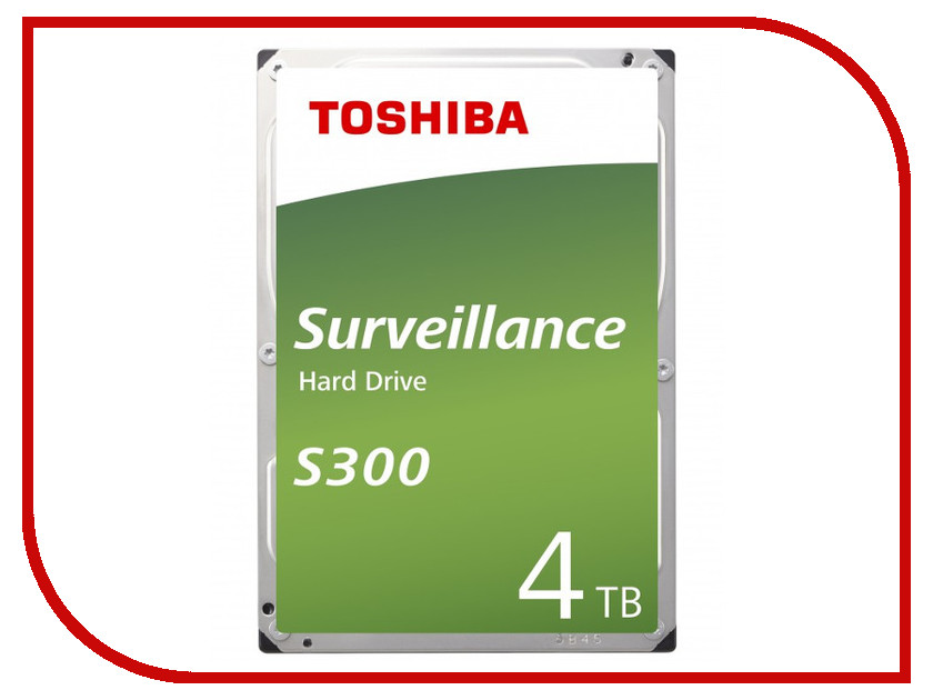 

Жесткий диск 4Tb - Toshiba S300 HDWT140UZSVA, HDWT140UZSVA