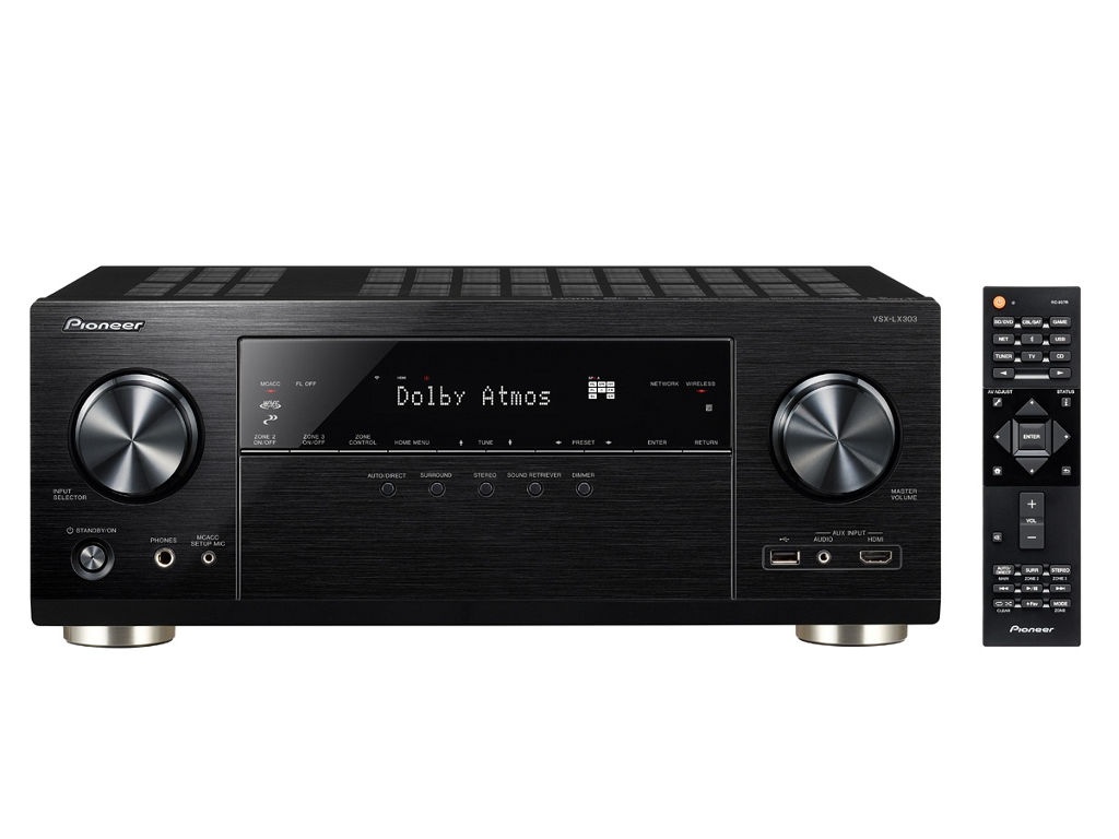 

Ресивер Pioneer VSX-LX303 Black, VSX-LX303
