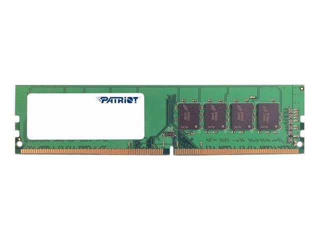 Модуль памяти Patriot Memory Signature DDR4 DIMM 2666MHz PC4-21330 CL19 - 4Gb PSD44G266681 модуль памяти patriot memory signature ddr4 so dimm 2666mhz pc4 21300 cl19 8gb psd48g266682s