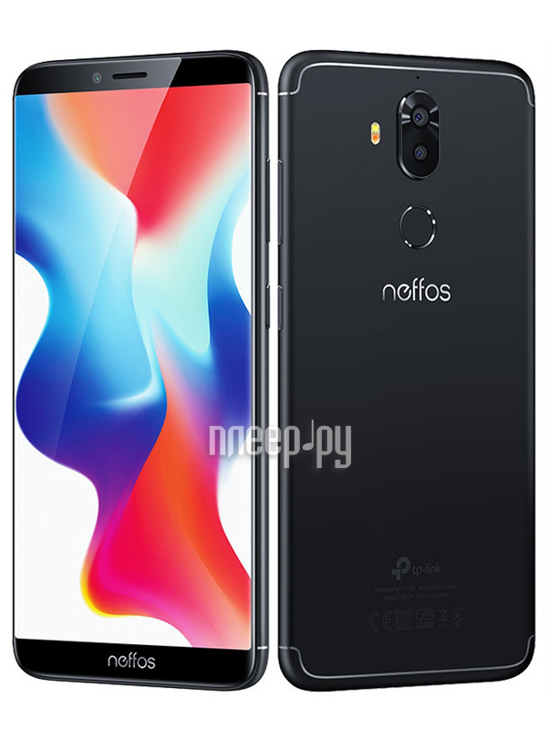 

Сотовый телефон Neffos X9 32GB Space Black TP913A56RU, X9