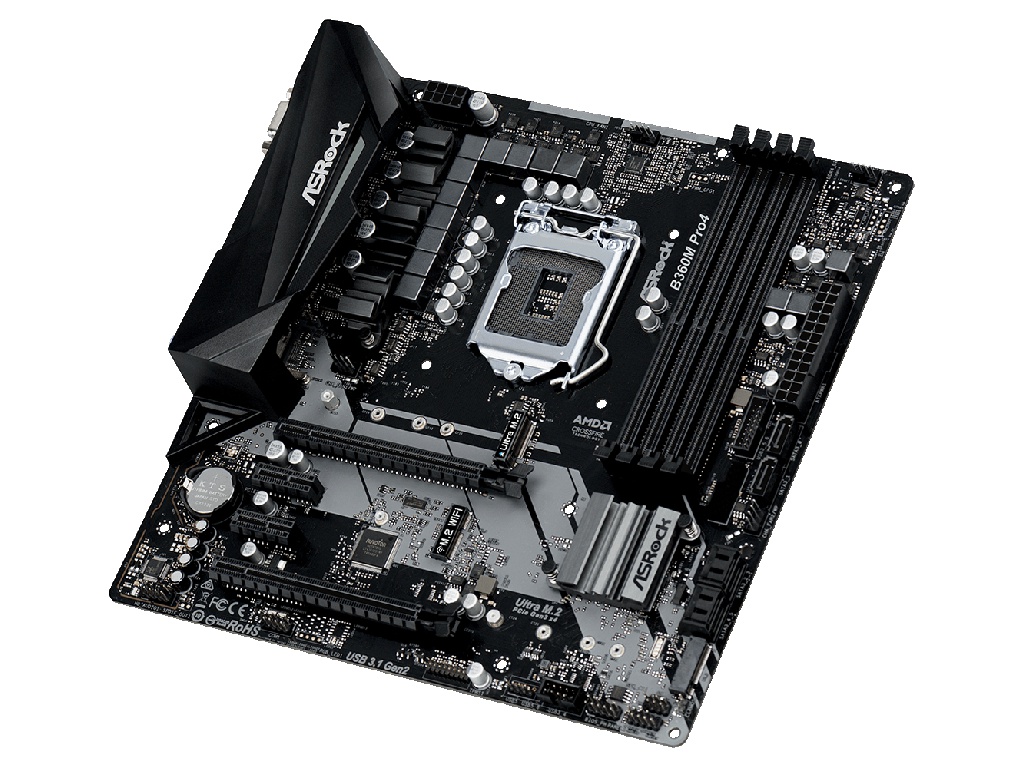 

Материнская плата ASRock B360M Pro4, B360M Pro4