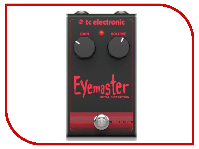 

Педаль TC Electronic Eye Master Metal Distortion, Eye Master Metal Distortion