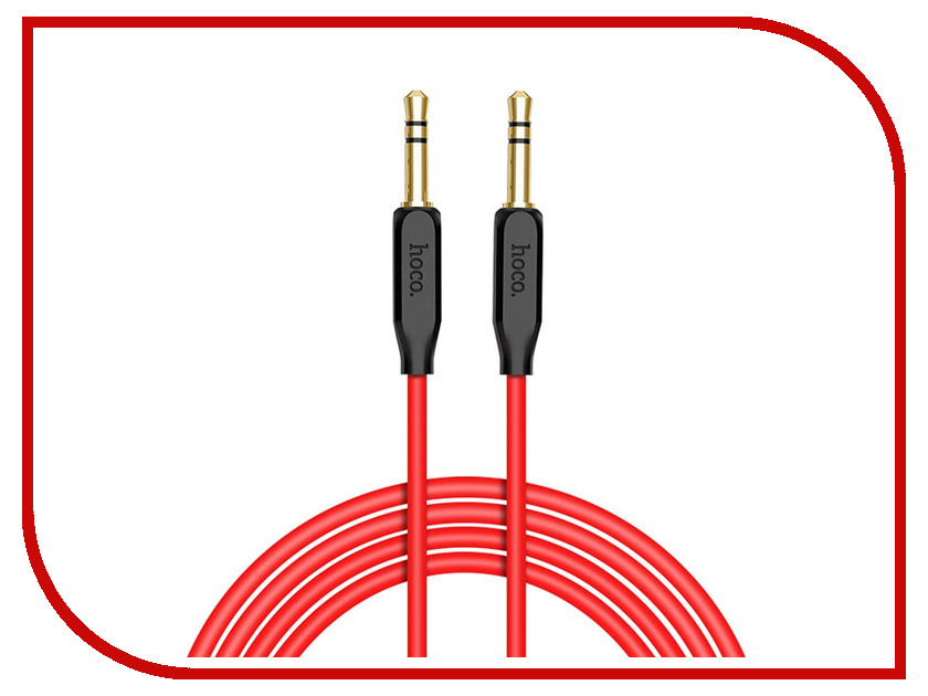 фото Аксессуар Hoco UPA11 3.5 Jack/M - 3.5 Jack/M Black