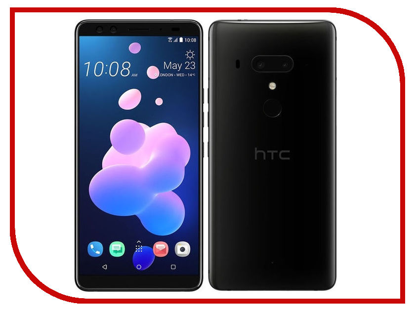 

Сотовый телефон HTC U12 Plus 64Gb Ceramic Black, U12 Plus