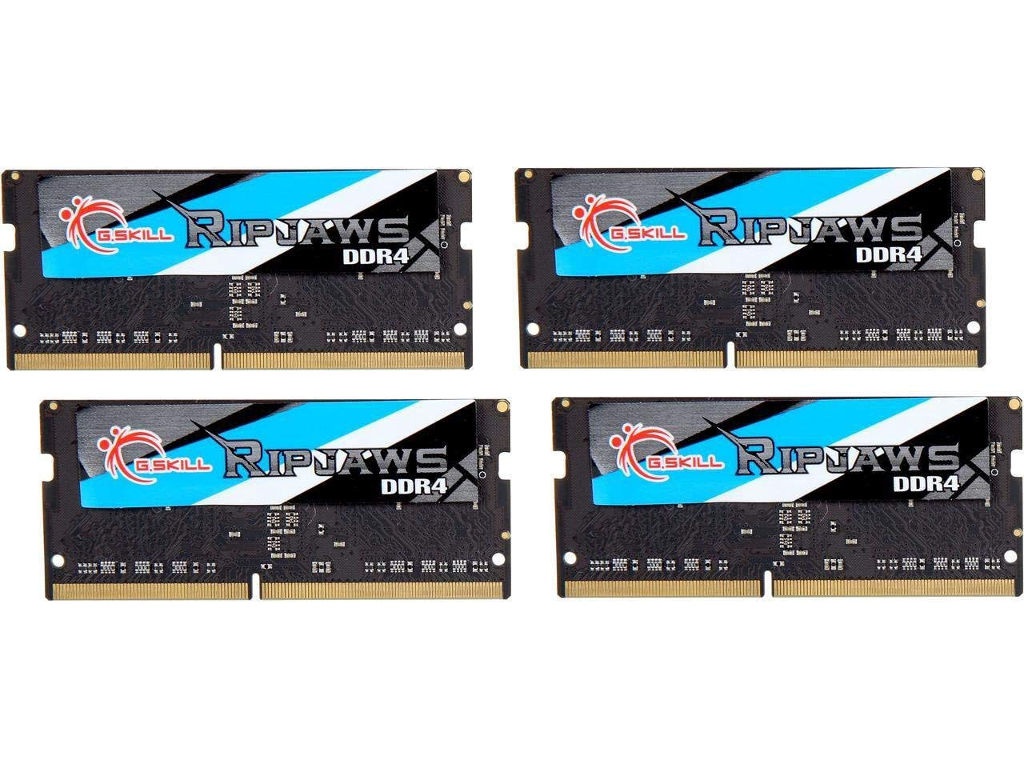 фото Модуль памяти G.Skill Ripjaws SO-DIMM DDR4 3800MHz CL18 - 32Gb KIT (4x8Gb) F4-3800C18Q-32GRS