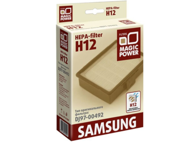 

HEPA-фильтр Magic Power MP-H12SM1 для Samsung, MP-H12SM1