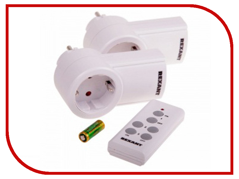 

Розетка Rexant RX-002 с пультом управления 10-6025, 10-6025