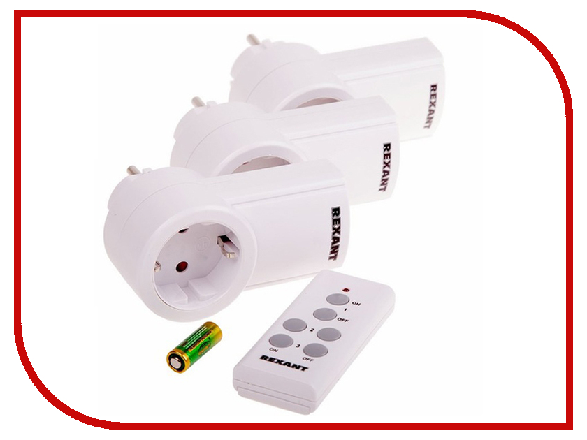 

Розетка Rexant RX-003 с пультом управления 10-6030, 10-6030