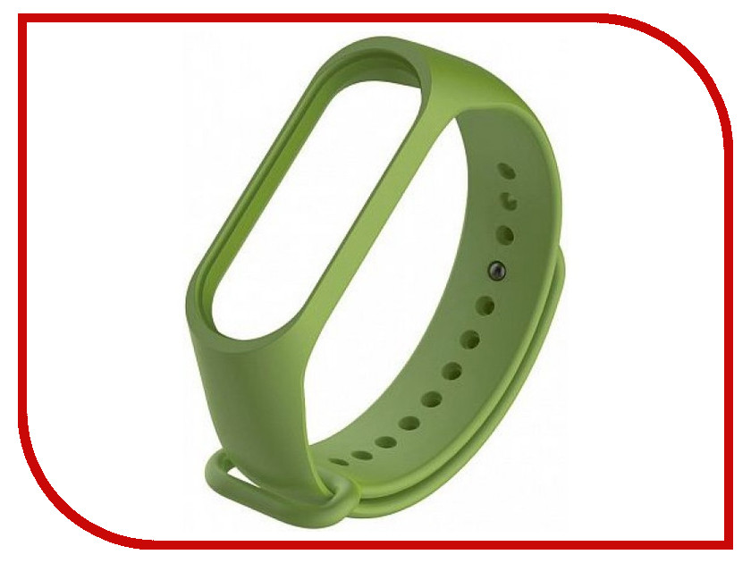 фото Aксессуар Ремешок Xiaomi Mi Band 3 Silicone Dark Green