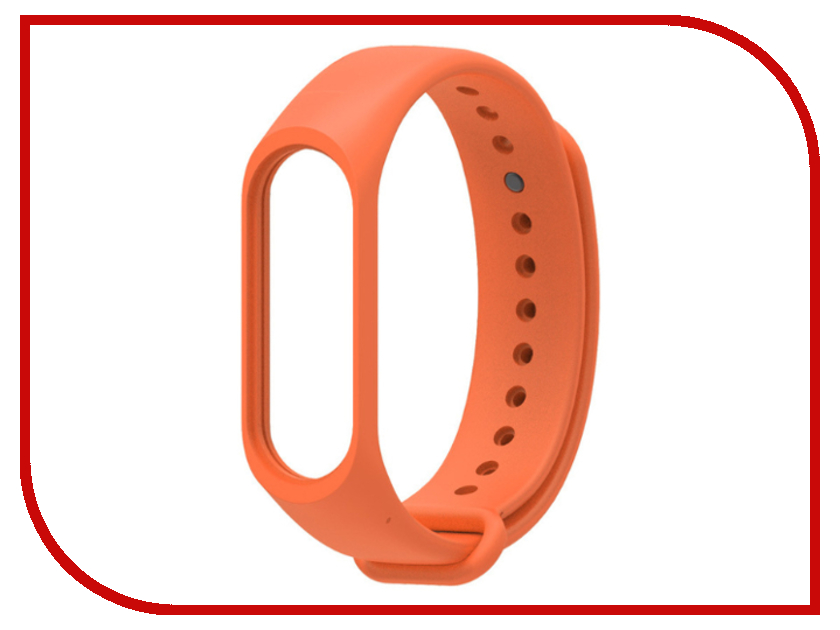 

Aксессуар Ремешок Xiaomi Mi Band 3 Silicone Orange, Mi Band 3 Strap