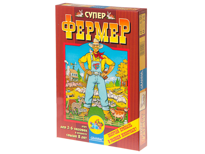 

Настольная игра Granna Супер Фермер 0176, 0176