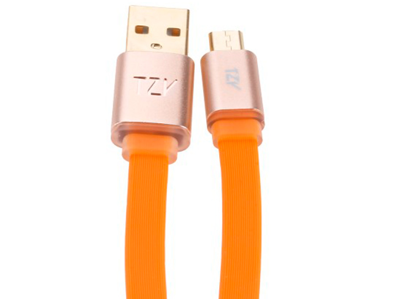 

Аксессуар BYZ TZY TL-307 USB - MicroUSB Orange, TL-307