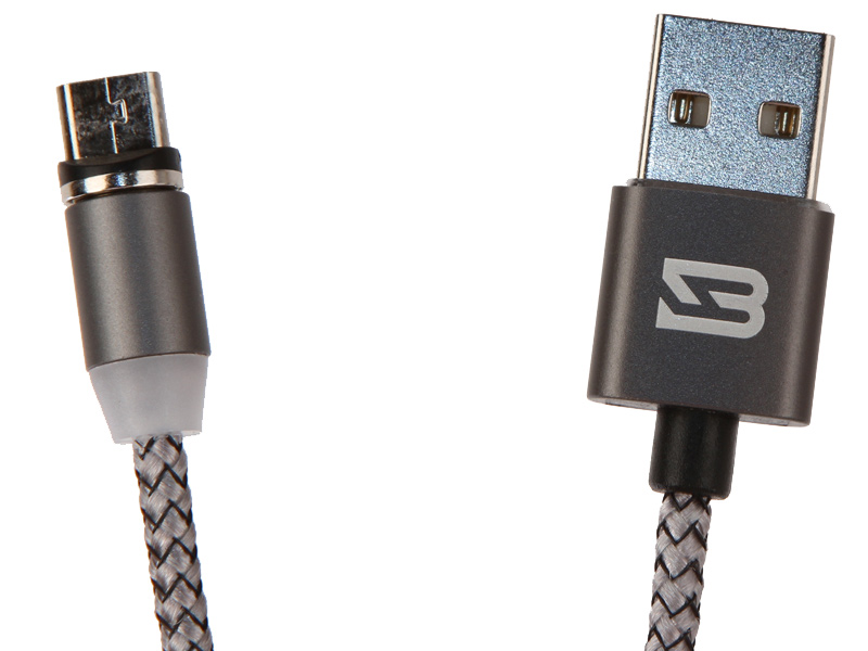 фото Аксессуар BYZ BC-001 USB - MicroUSB Grey