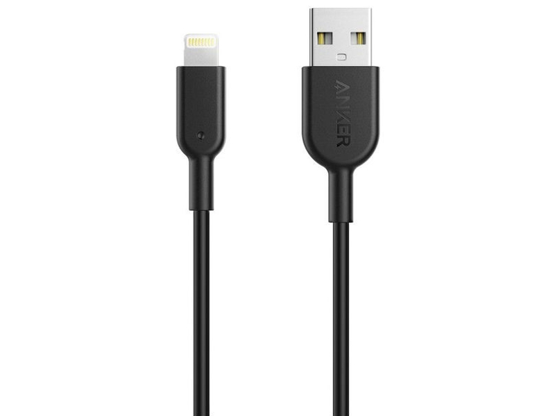 

Аксессуар Anker Powerline II USB-Lightning 0.9m Black A8432H11, A8432H11