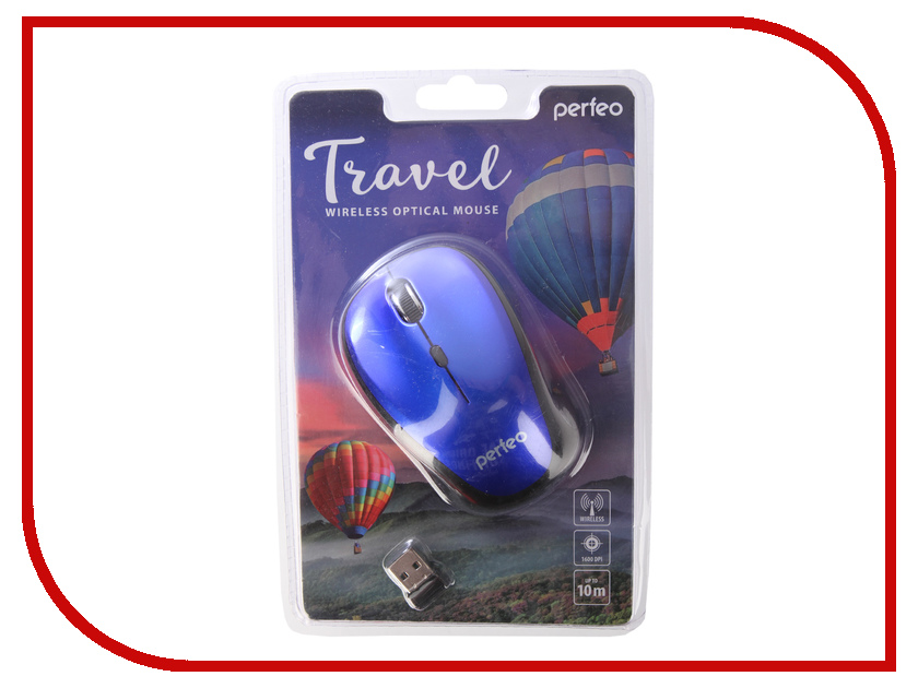 фото Мышь Perfeo Travel Dark Blue PF-36-WOP-DBL PF_A4083