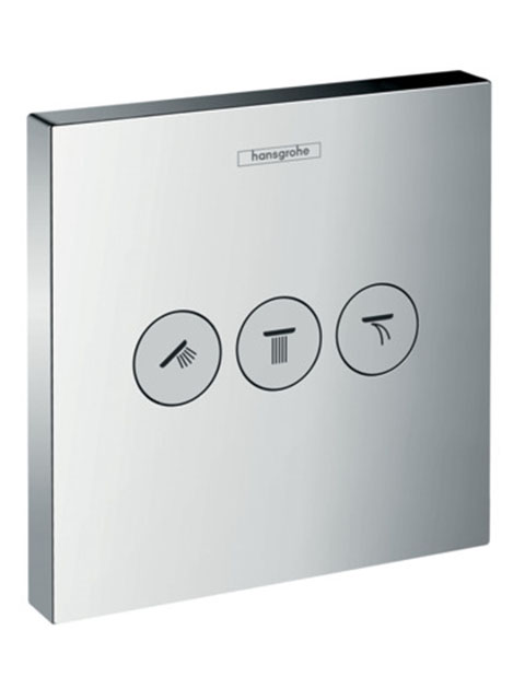 

Внешняя часть переключателя Hansgrohe Select Chrome 15764000, 15764000
