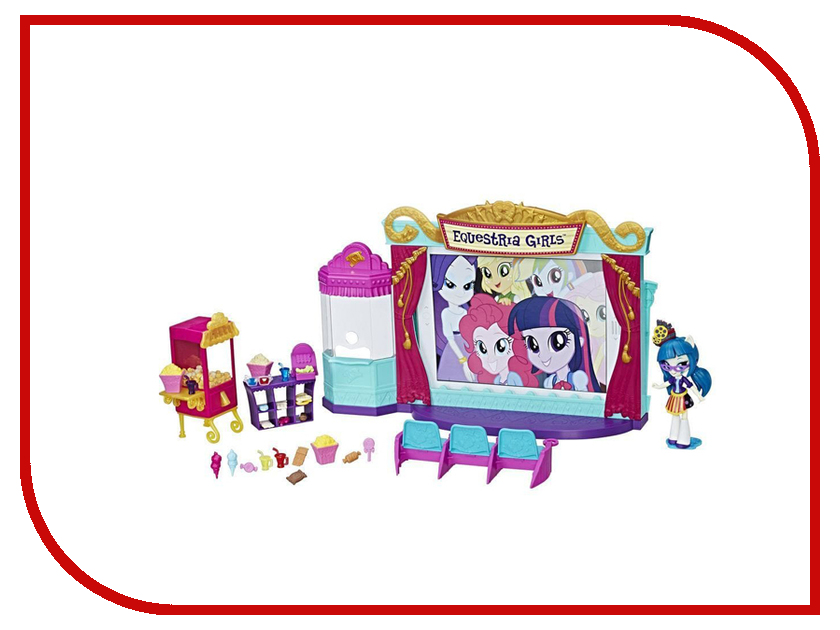 

Игрушка Hasbro My Little Pony Equestria Girls Игровой набор Кинотеатр C0409, C0409