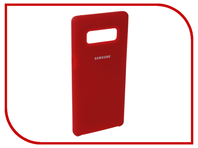 

Аксессуар Чехол Innovation для Samsung Galaxy Note 8 Silicone Red 10710, 10710