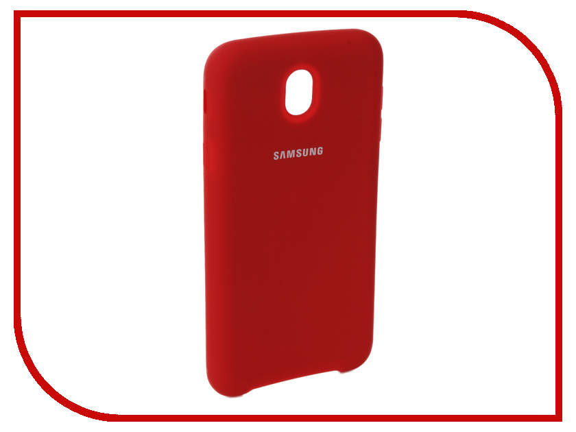 

Аксессуар Чехол Innovation для Samsung Galaxy J7 2017 J730F Silicone Red 10679, 10679